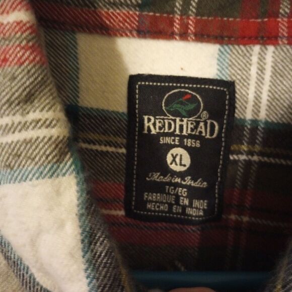Red head plaid flannel shirt - Picture 12 of 12